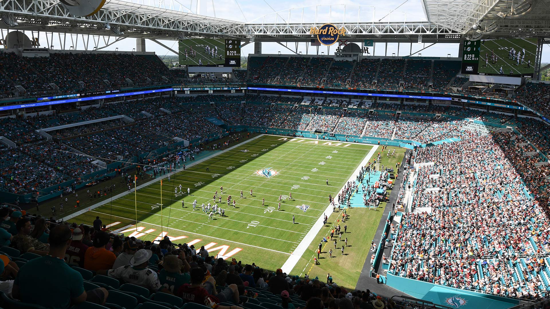 Hard Rock Stadium, a premier venue for sports and entertainment in Miami.